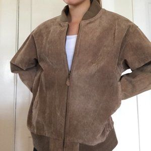 Global Identity Brown Leather Jacket